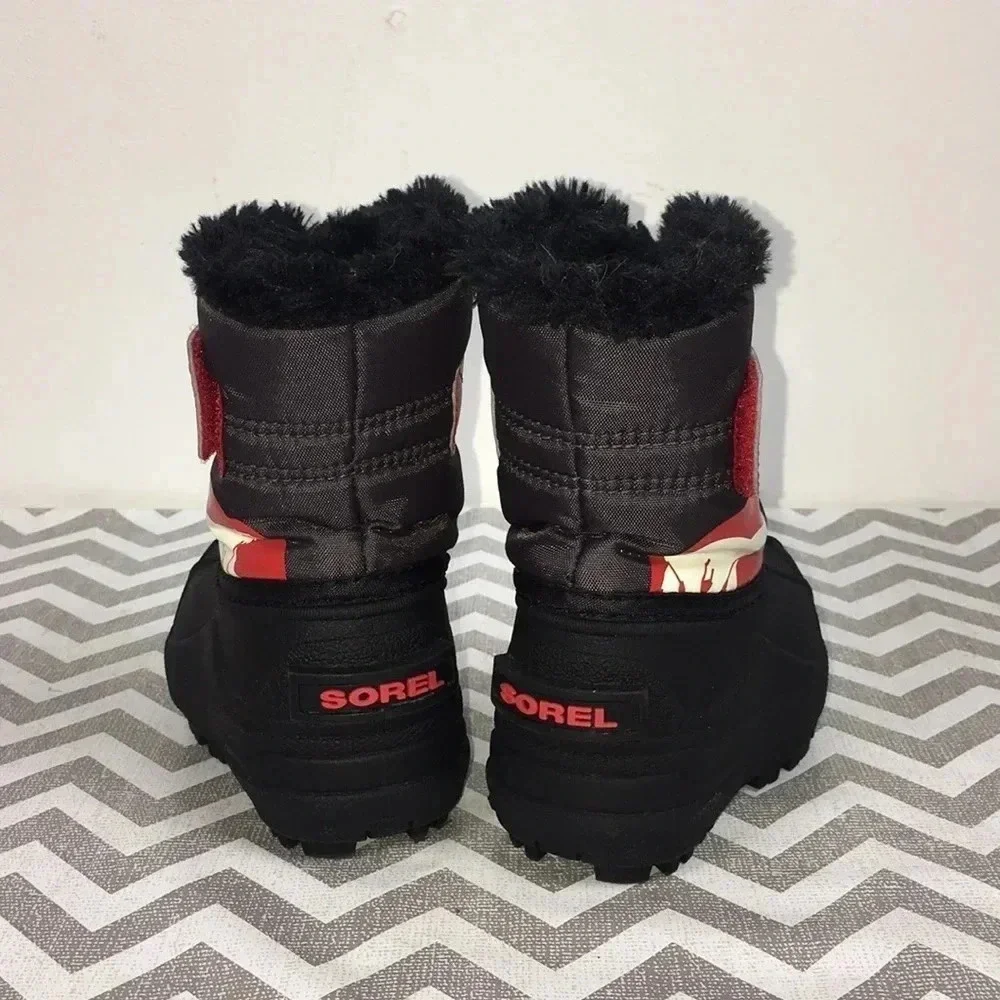 Sorel Black Winter Snow Boots Size 5 BB